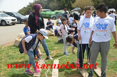 مشاركة واسعة للمُجتمع العربيّ بمسار على جبل الجرمق ضمن مُشارَكة أكثر من 20،000 مواطن بِـيوم مسار إسرائيل الأوَّل في مختلف أنحاء البلاد